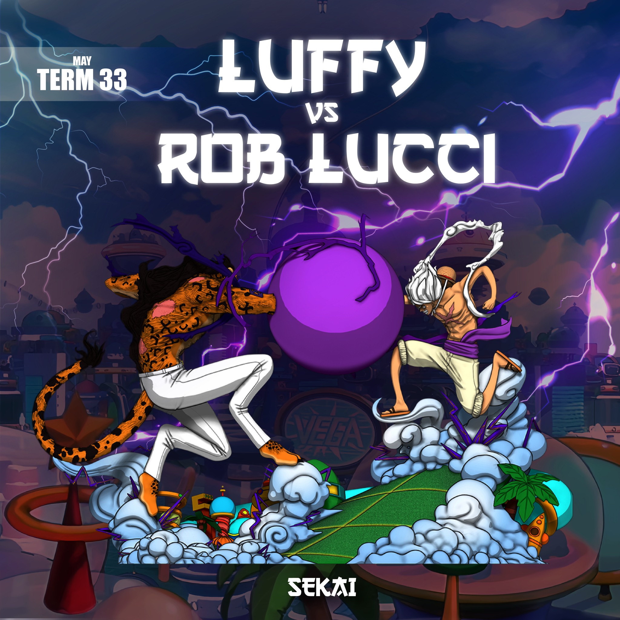 Luffy Vs Rob Lucci | One Piece - Mídia 2