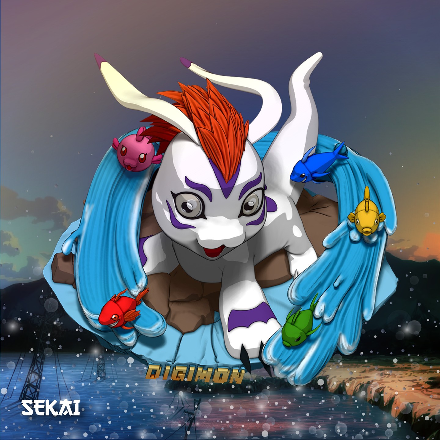 Gomamon | Digimon - Mídia 3