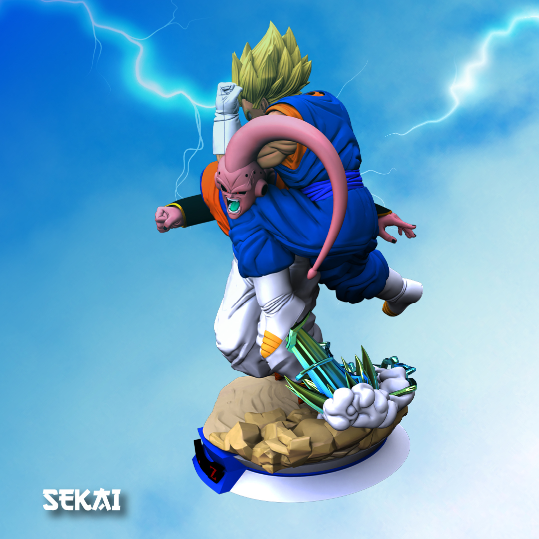 Vegetto Vs Majin Boo | Dragon Ball - Mídia 6