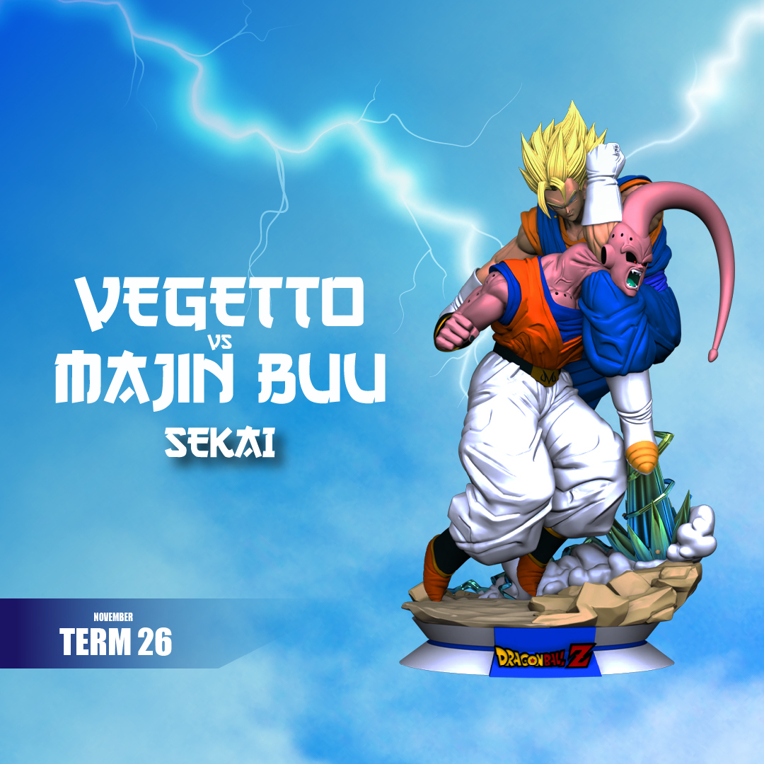 Vegetto Vs Majin Boo | Dragon Ball