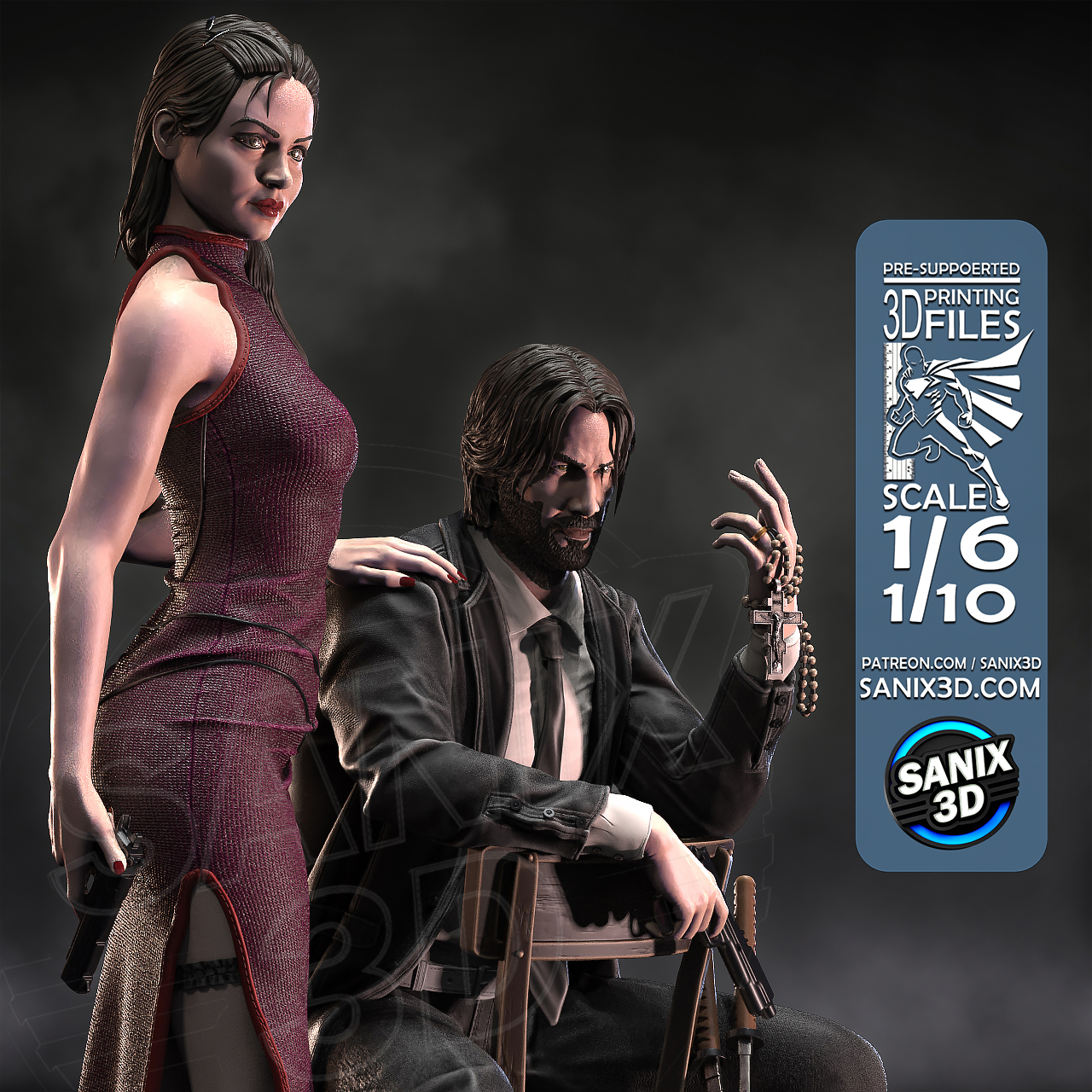 John Wick e Eve - Mídia 2