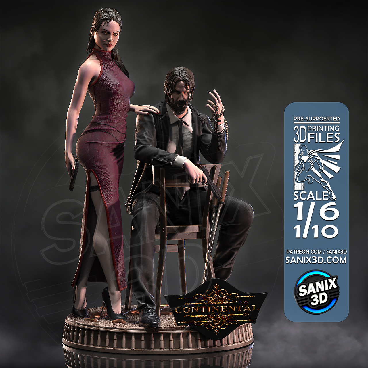 John Wick e Eve - Mídia 3