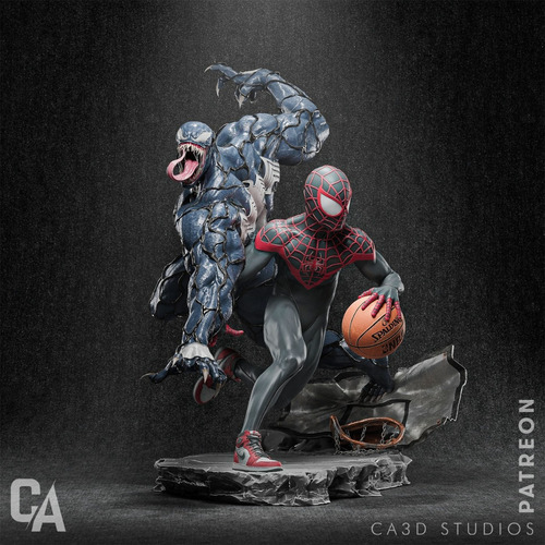 Miles Morales x Venom - Spider Man - Mídia 5