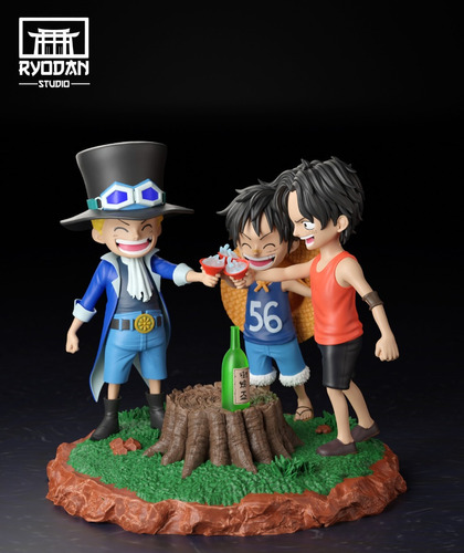Luffy, Ace e Sabo | One Piece - Mídia 7