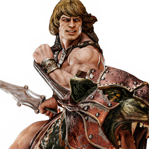 He-man e Gato Guerreiro - MOTU