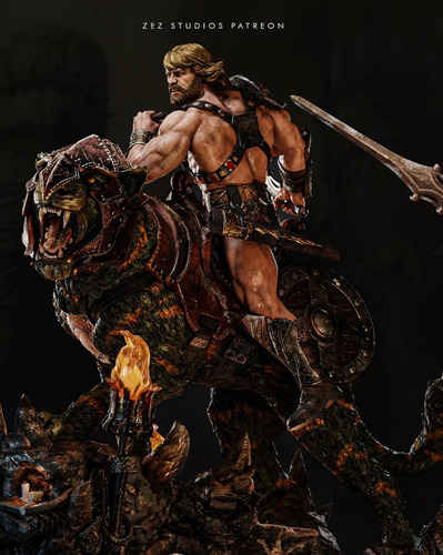 He-man e Gato Guerreiro - MOTU - Mídia 6