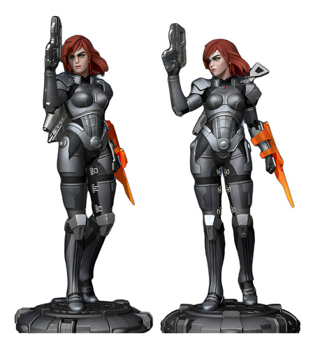 Shepard versão Fem. | Mass Effect