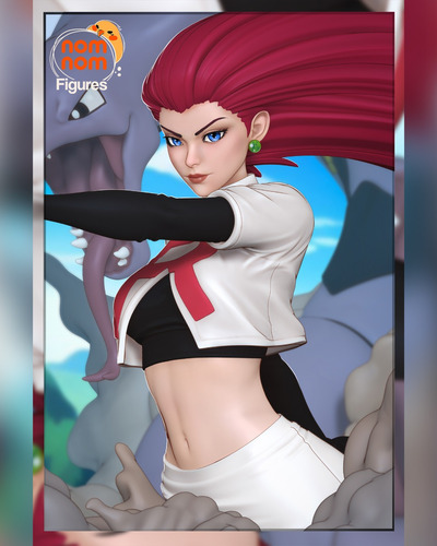 Jessie e Arbok - Pokémon