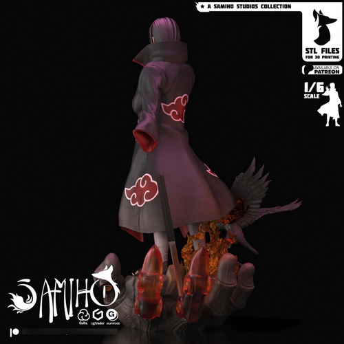 Itachi Uchiha Akatsuki - Naruto - Mídia 6