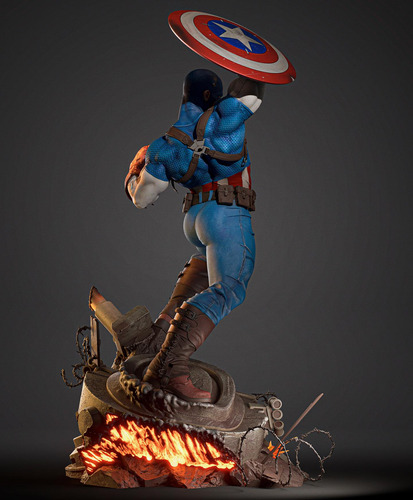 Capitão América - Vingadores Marvel - Mídia 7