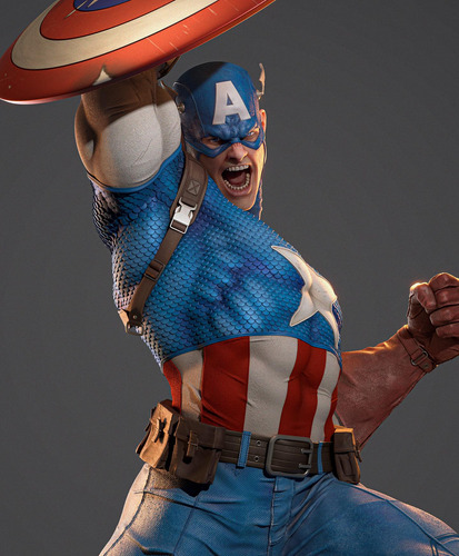 Capitão América - Vingadores Marvel