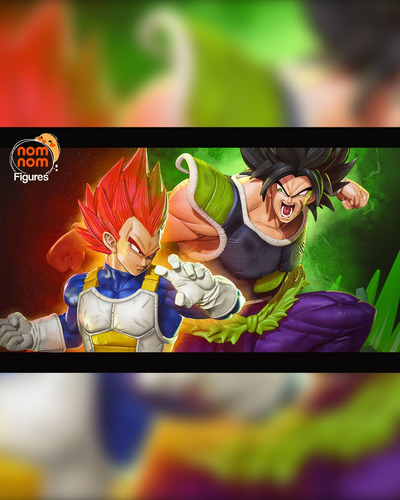 Vegeta god vs Brolly - Dragon Ball - Mídia 6