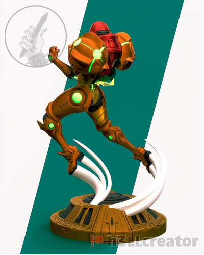 Samus - Metroid - Mídia 3
