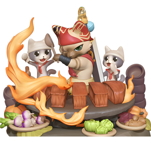 Meowscular Chef - Monster Hunter
