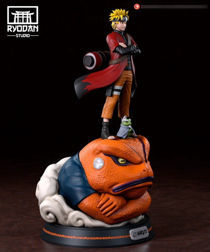 Naruto e Gamakichi - Modo Sábio  - Mídia 4