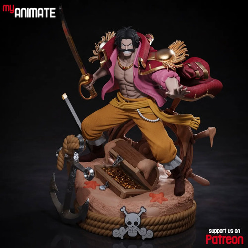 Gol D. Roger One Piece Mangá - Mídia 6