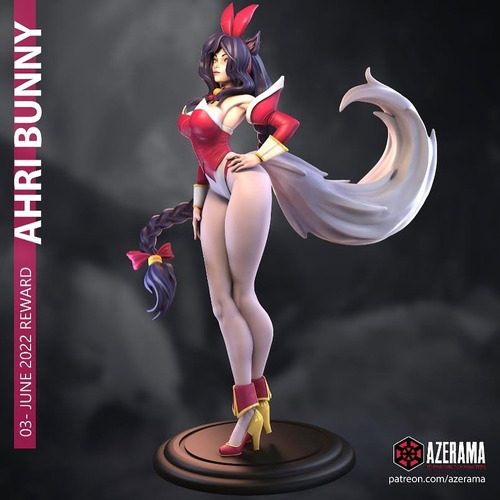 Ahiri Bunny - League Of Legends - Mídia 3