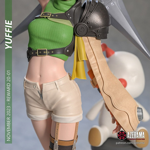 Yuffie Kisaragi - Final Fantasy - Mídia 3