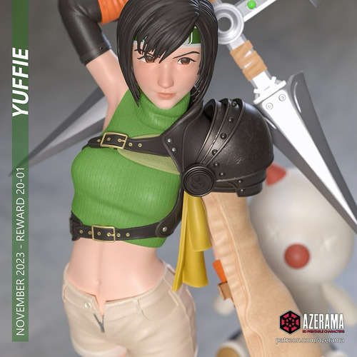 Yuffie Kisaragi - Final Fantasy - Mídia 6