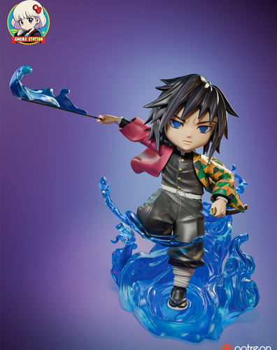 Giyu Tomioka Chibi Demon Slayer - Mídia 2