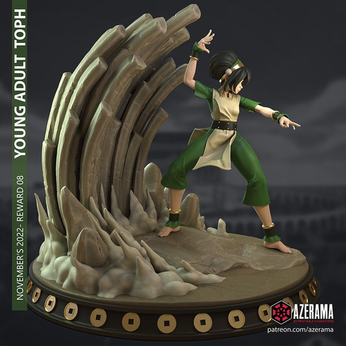 Toph | Avatar - The Last Airbender - Mídia 3