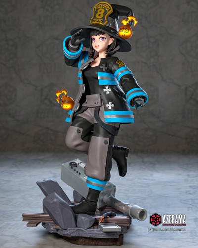 Maki Oze - Fire Force - Mídia 3
