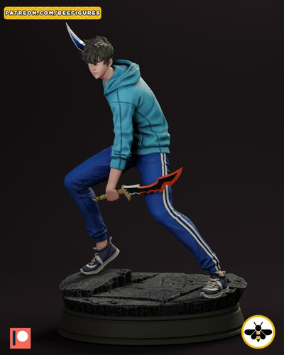 Sun Jin-woo Solo Leveling - Mídia 3