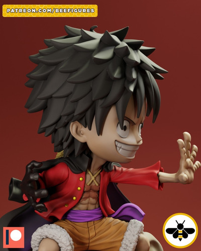 Luffy Chibi One Piece Mangá - Mídia 6