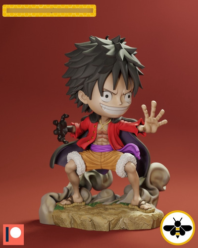 Luffy Chibi One Piece Mangá - Mídia 9