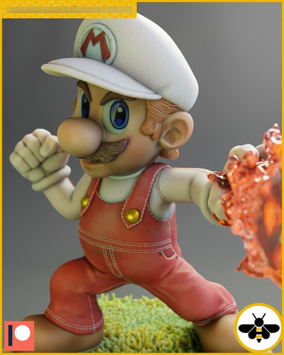 Mario Fire Flower Nintendo - Mídia 10