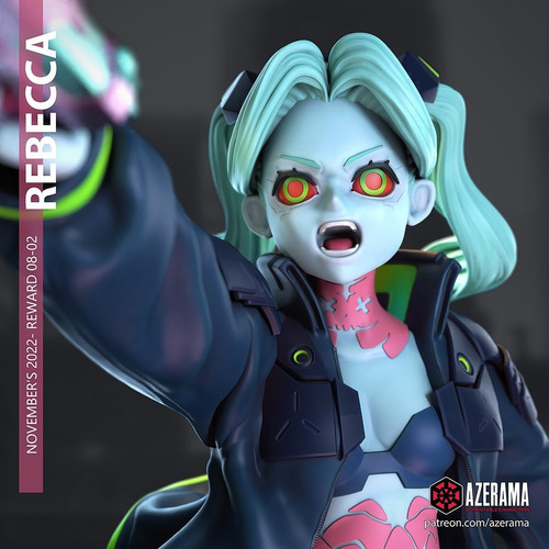 Rebecca Cyberpunk - Mídia 2