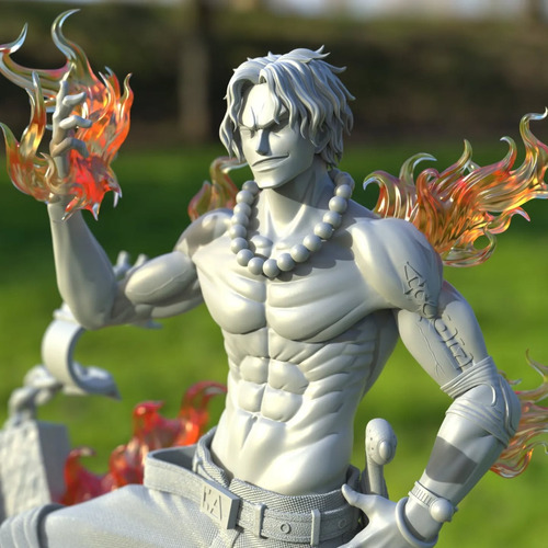 Portgas D. Ace One Piece Mangá - Mídia 10
