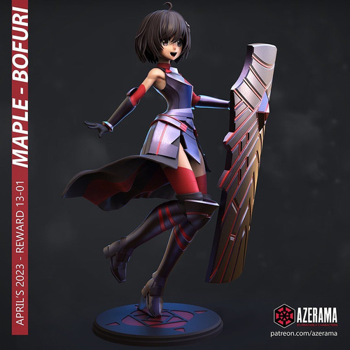 Maple Kaede Honjou Bofuri - Mídia 2