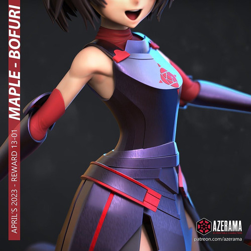 Maple Kaede Honjou Bofuri - Mídia 3