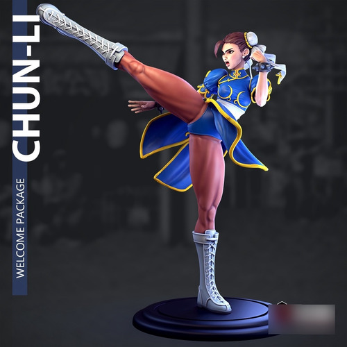 Chun Li Street Fighter - Mídia 3