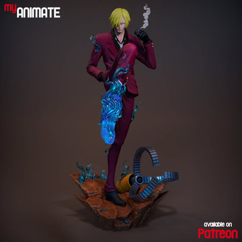 Sanji One Piece Mangá - Mídia 3