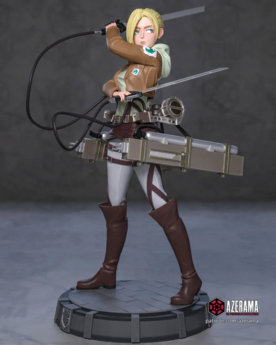 Annie Leonhart Attack On Titan - Mídia 4