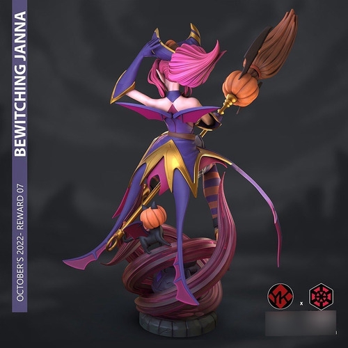 Bewitching Janna League Of Legends - Mídia 7