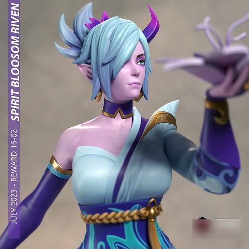Spirit Blossom Riven League Of Legends - Mídia 2