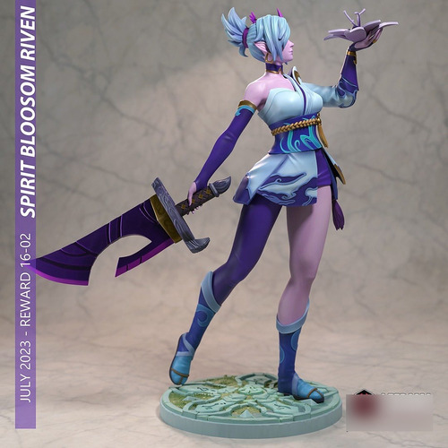 Spirit Blossom Riven League Of Legends - Mídia 5