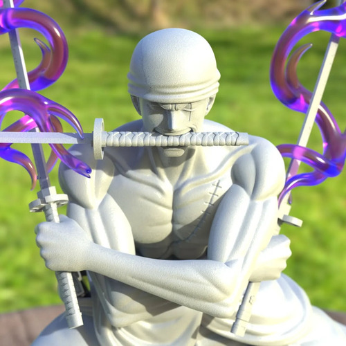 Zoro One Piece Sword Style Mangá - Mídia 3
