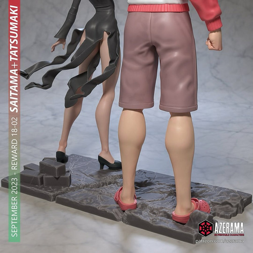 Saitama E Tatsumaki One Punch Mangá - Mídia 3