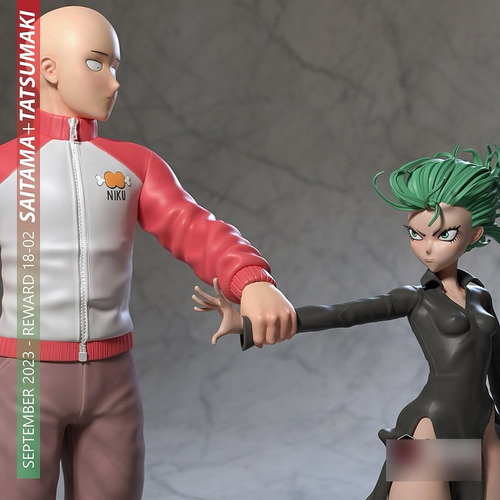 Saitama E Tatsumaki One Punch Mangá - Mídia 4