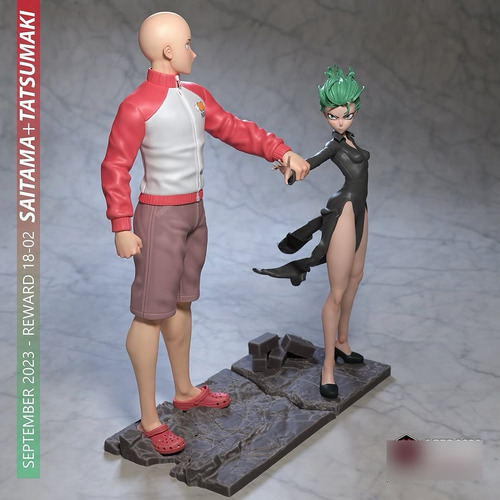 Saitama E Tatsumaki One Punch Mangá - Mídia 7