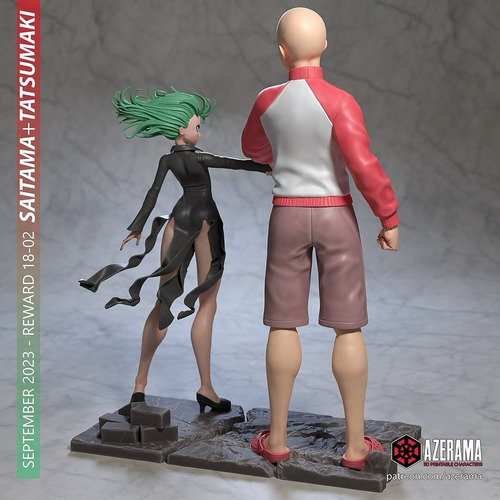 Saitama E Tatsumaki One Punch Mangá - Mídia 8