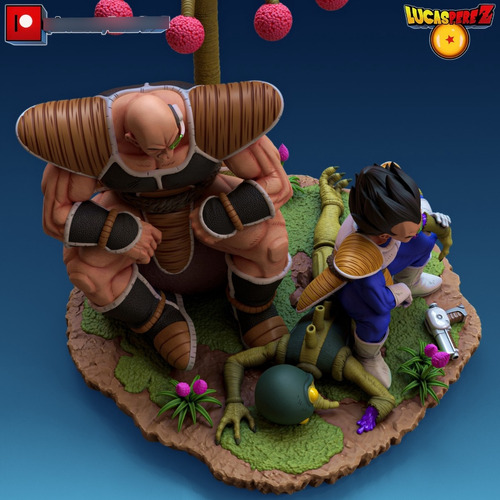 Vegeta E Nappa Dragon Ball Mangá - Mídia 3