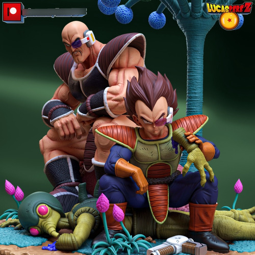 Vegeta E Nappa Dragon Ball Mangá - Mídia 4