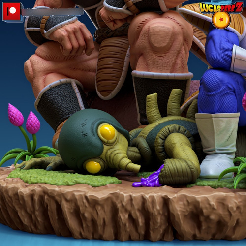 Vegeta E Nappa Dragon Ball Mangá - Mídia 7