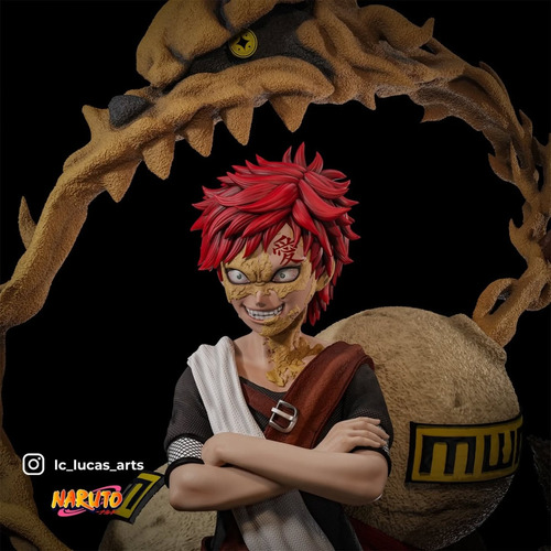 Gaara Jinchuriki Mangá Naruto - Mídia 7