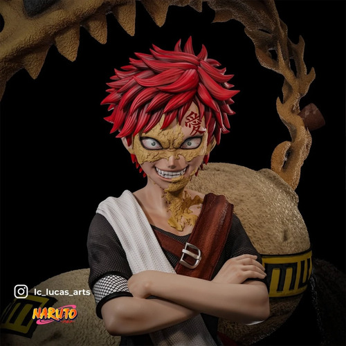 Gaara Jinchuriki Mangá Naruto - Mídia 8